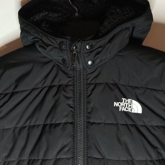 The North Face Boy's Size Medium(10) Black Reversible Coat - Picture 4 of 14